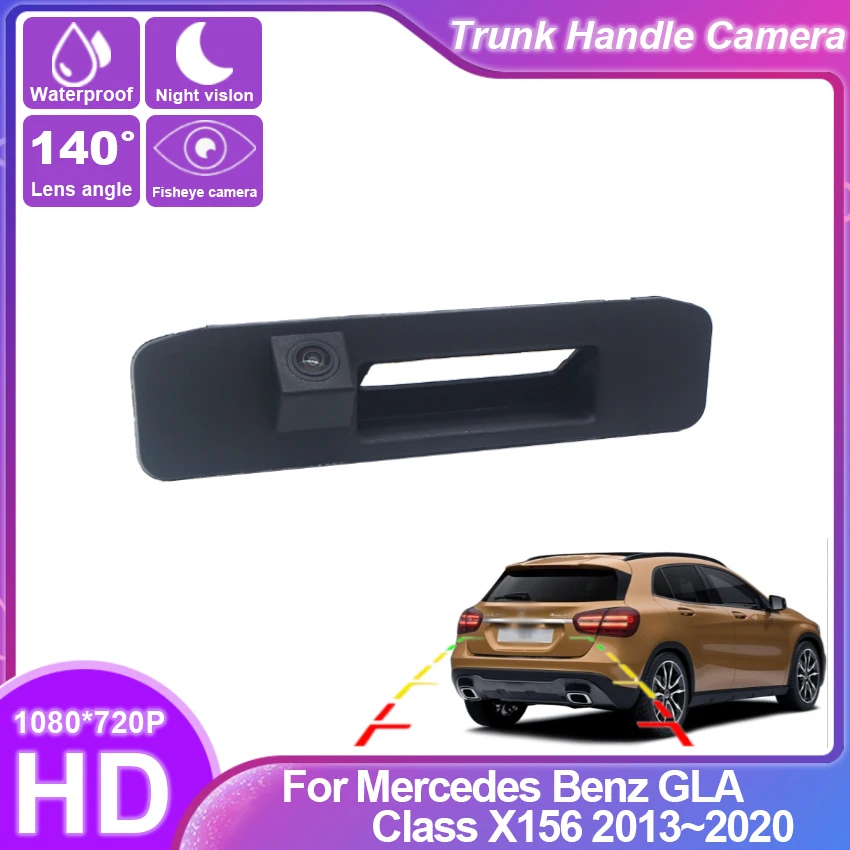 

Car Reversing Rear View Camera Trunk Handle Camera HD CCD Waterproof For Mercedes Benz GLA Class X156 2013~2017 2018 2019 2020