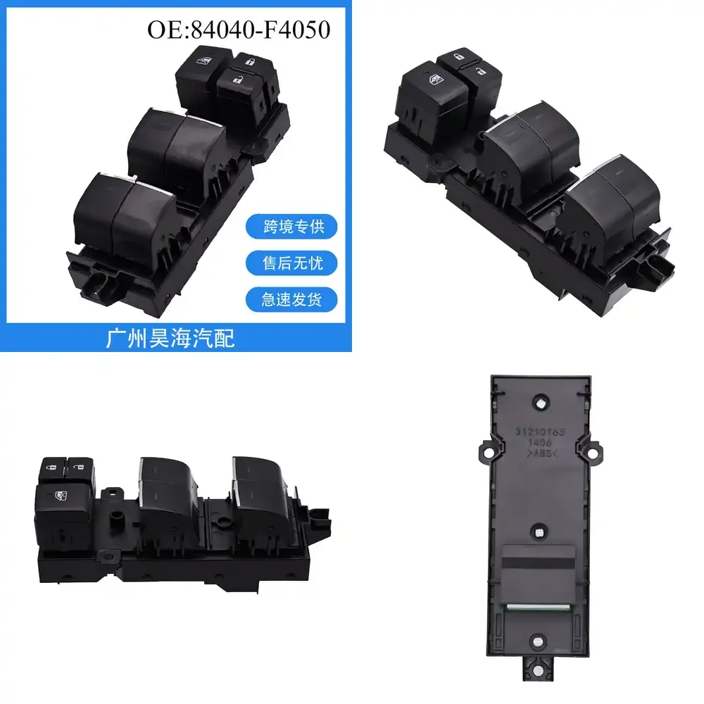 

84040-F4050 for Toyota RAV4 2016 2017 2018 2019 2020 2021 Power Window Switch Button Glass Lift Control Panel Auto Parts Car