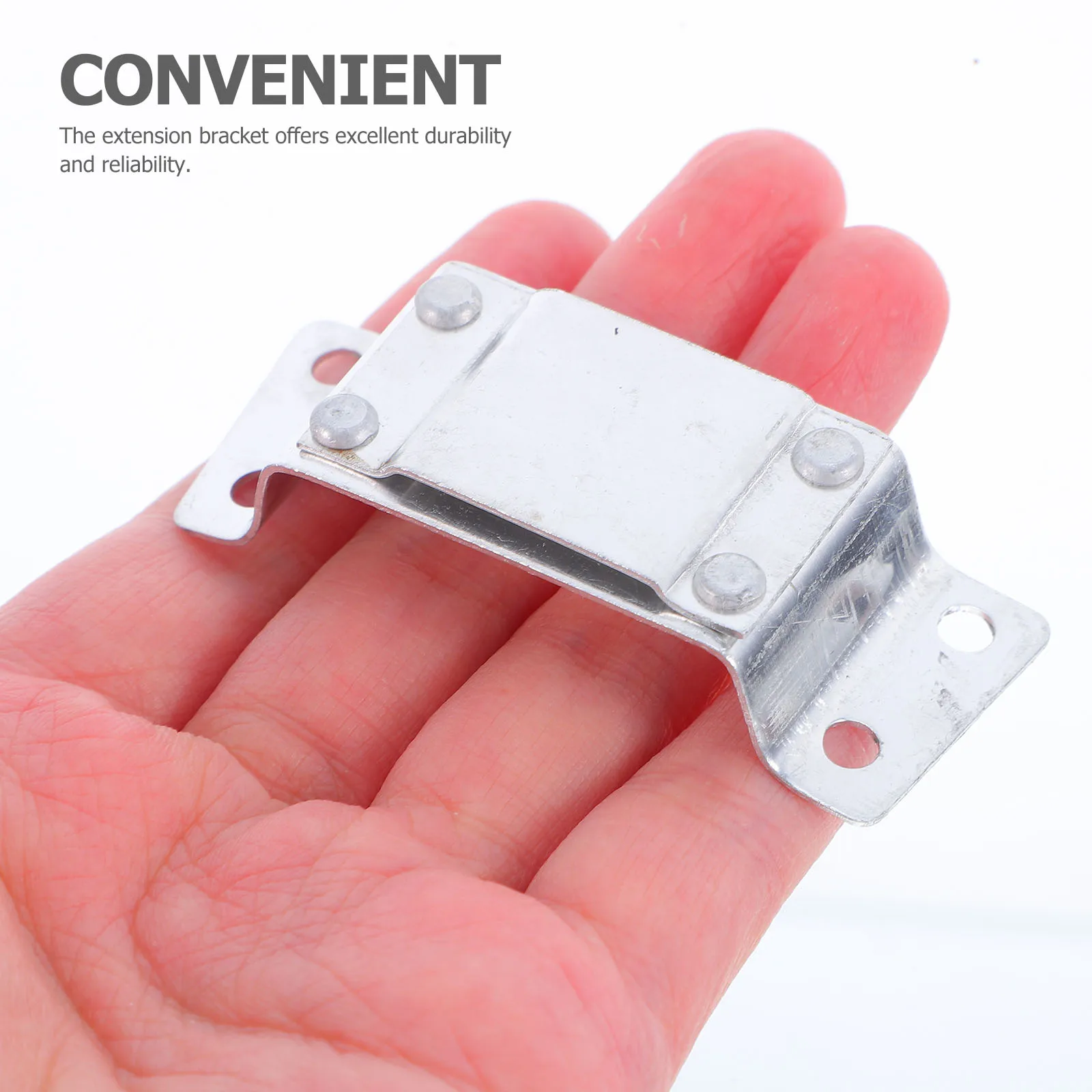 

6 Pcs Hat Headlight Stand Aluminum Hard Clip Accessories Construction Bracket Headlamp Holder
