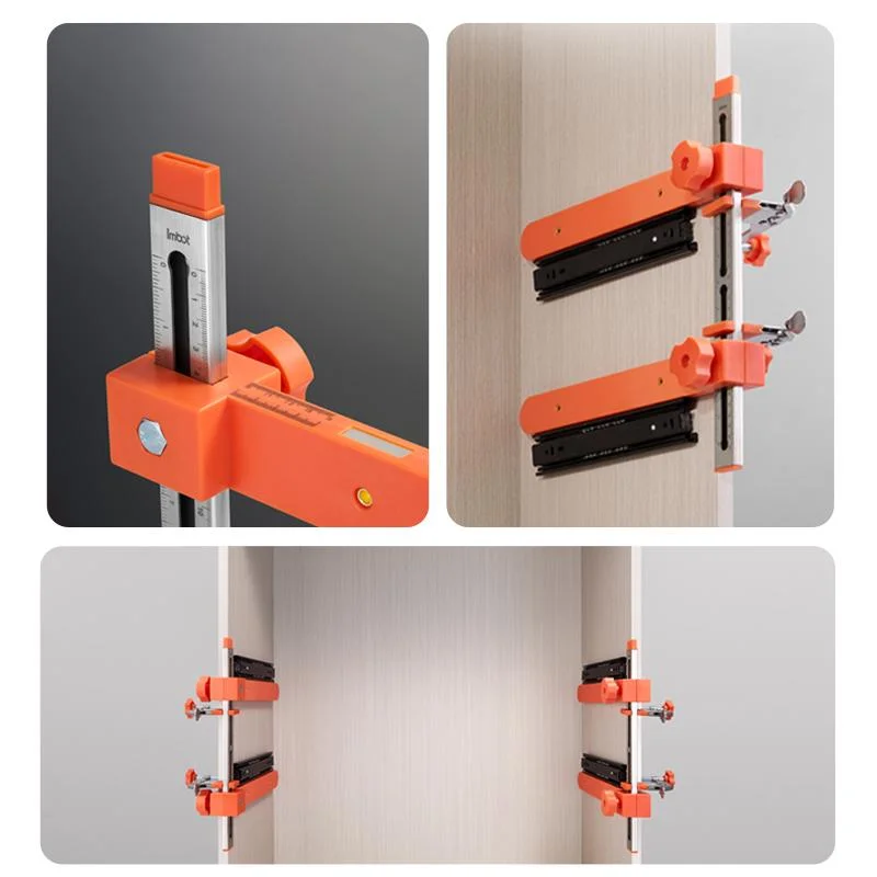 

Imbot New Upgraded Drawer Rail Edge Clamp DIY Furniture Cabinet Drawer Rail Auxiliary Fixing Woodworking Tools Decorative Essent