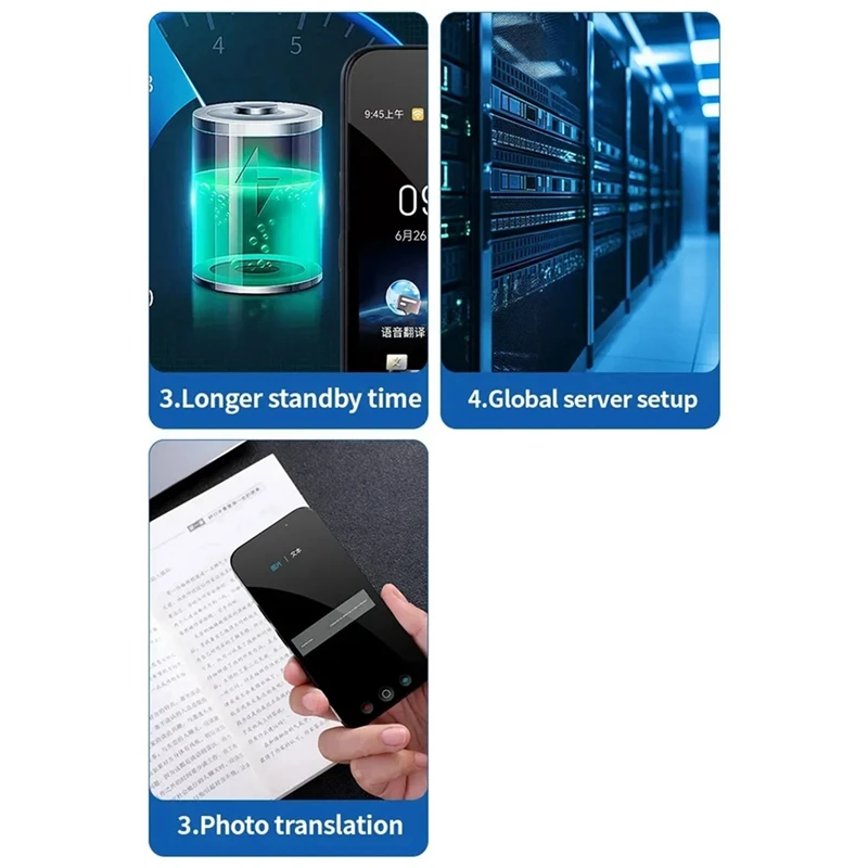 D8 penerjemah cerdas Offline 18 bahasa, perangkat translasi suara AI translasi foto Online 144 bahasa-WMAN