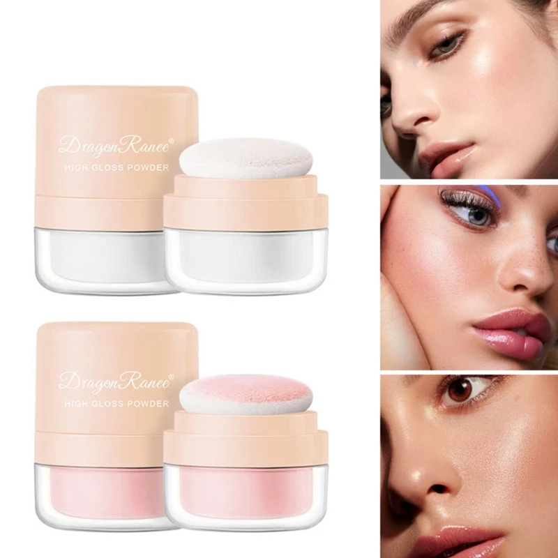 Dragon Ranee Fairy Powder Highlighter Powder Contouring Powder Three-Dimensional Repairing Cosmetic Powder for Girl Face Body