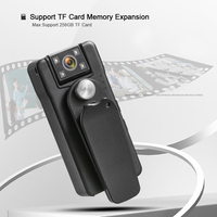 Vandlion A50 Mini WIFI Camera Remote Control 150 Degrees Wide Angle Rotation Lens 1080P Bodycam with Rotating Back Clip