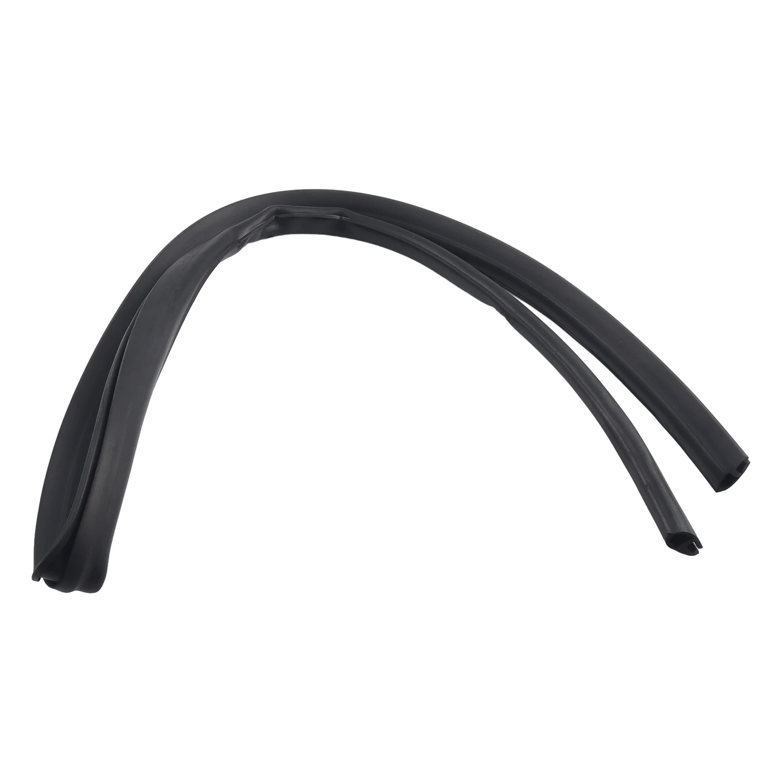 Engine Hood Sealing Strip Front Cover Rubber Material 1pc 51237161345 Accessories Black Car Truck Parts Easy Installation