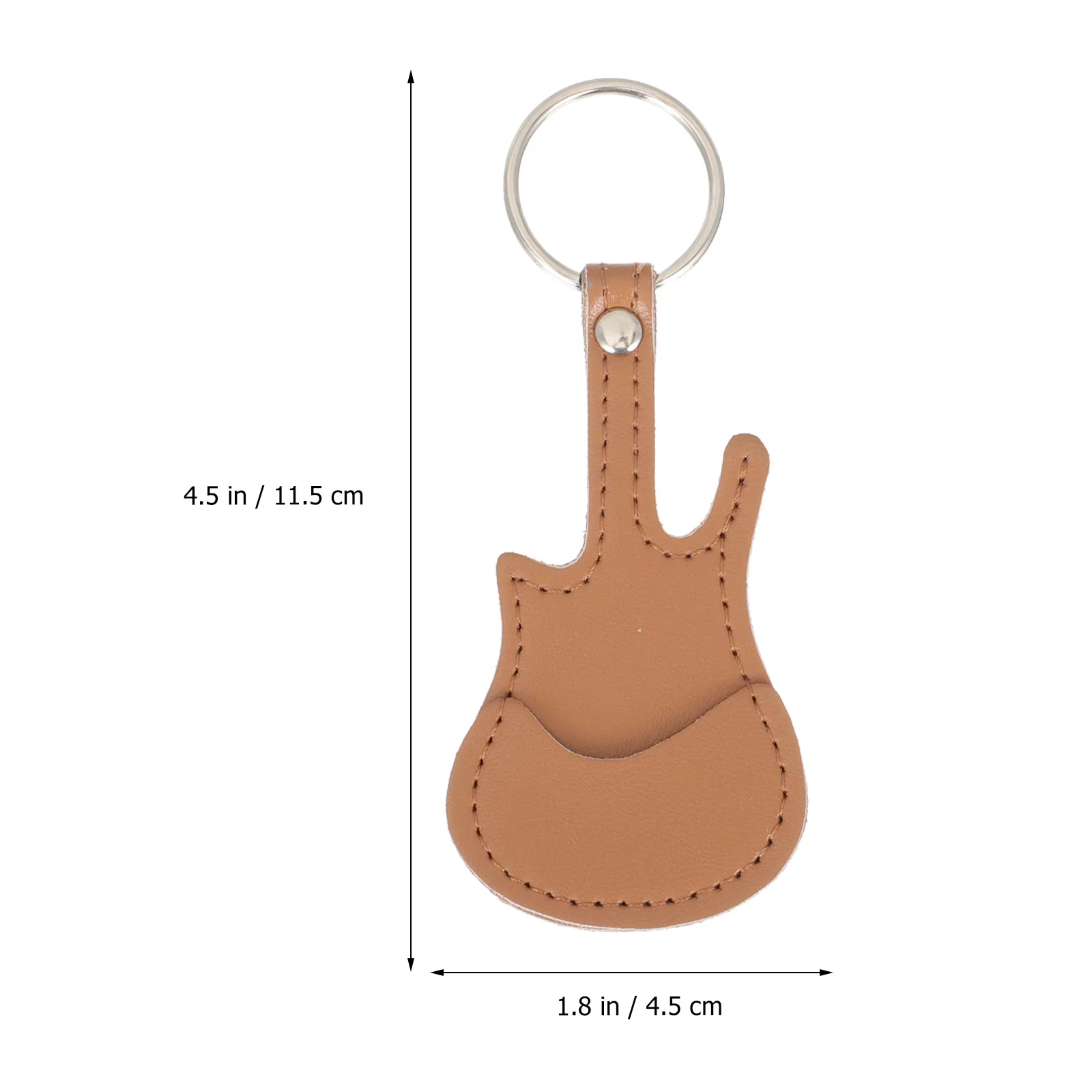 

Pick Storage Bag Guitar Picks Pouch Plectrum Case Keychain Holder Acoustic Holders Travel