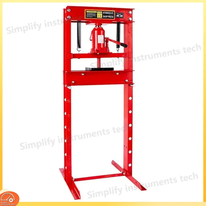12 Ton Pneumatic Press Small Single Column Hydraulic Workshop Press for Metal Stamping Bending Straightening Tool