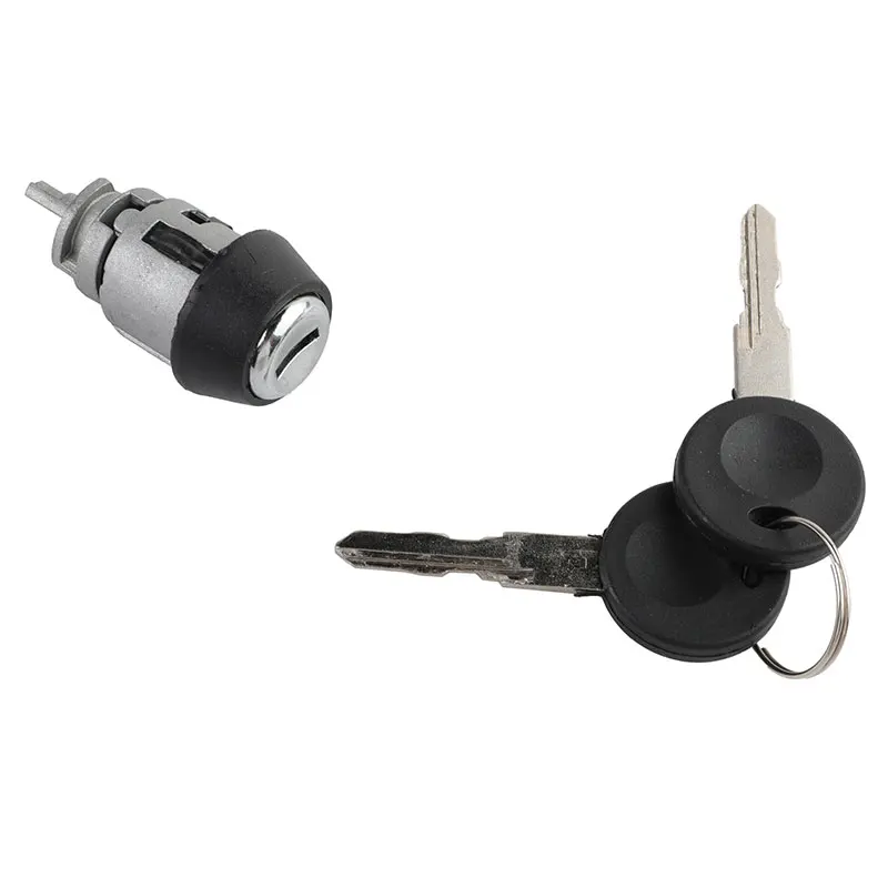 New Ignition Switch Barrel Lock Set With 2 Keys For VW Caddy Jetta Beetle Polo Seat Ibiza Audi Coupe 1H0905855A 191905855