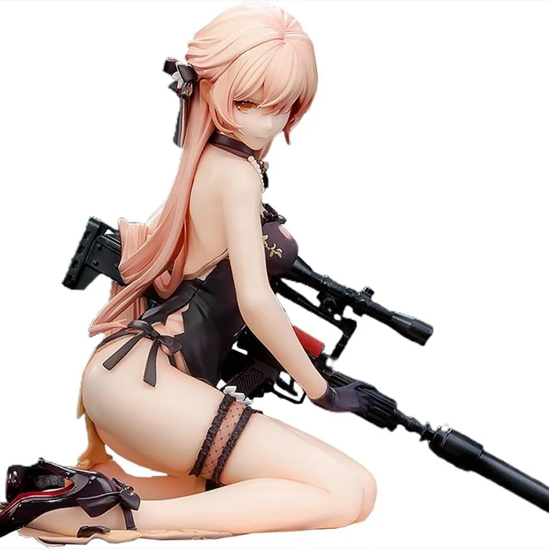 

12cm Girls' Frontline OTs-14 1/7 Anime PVC Action Figure Toy Game Action Figures Collectible Model Doll