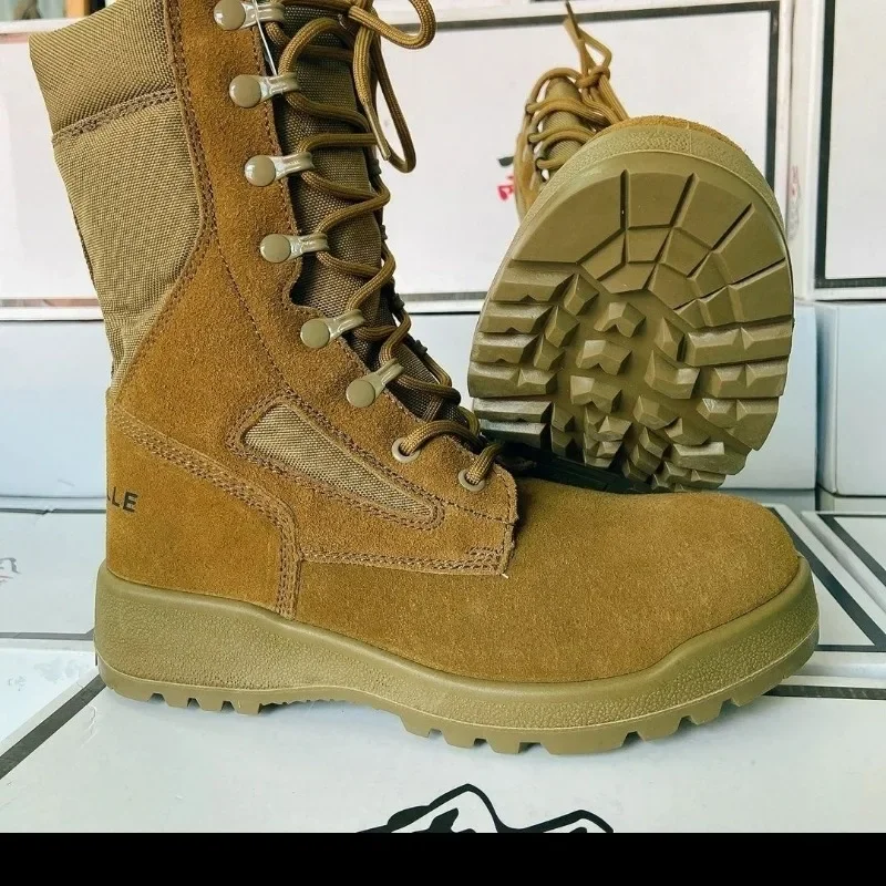 

2026 Classic Brand Men Climbing Shoes Big Size Outdoor Boots Mens Good Quality Hiking Shoes Man Suede Leather Camping S