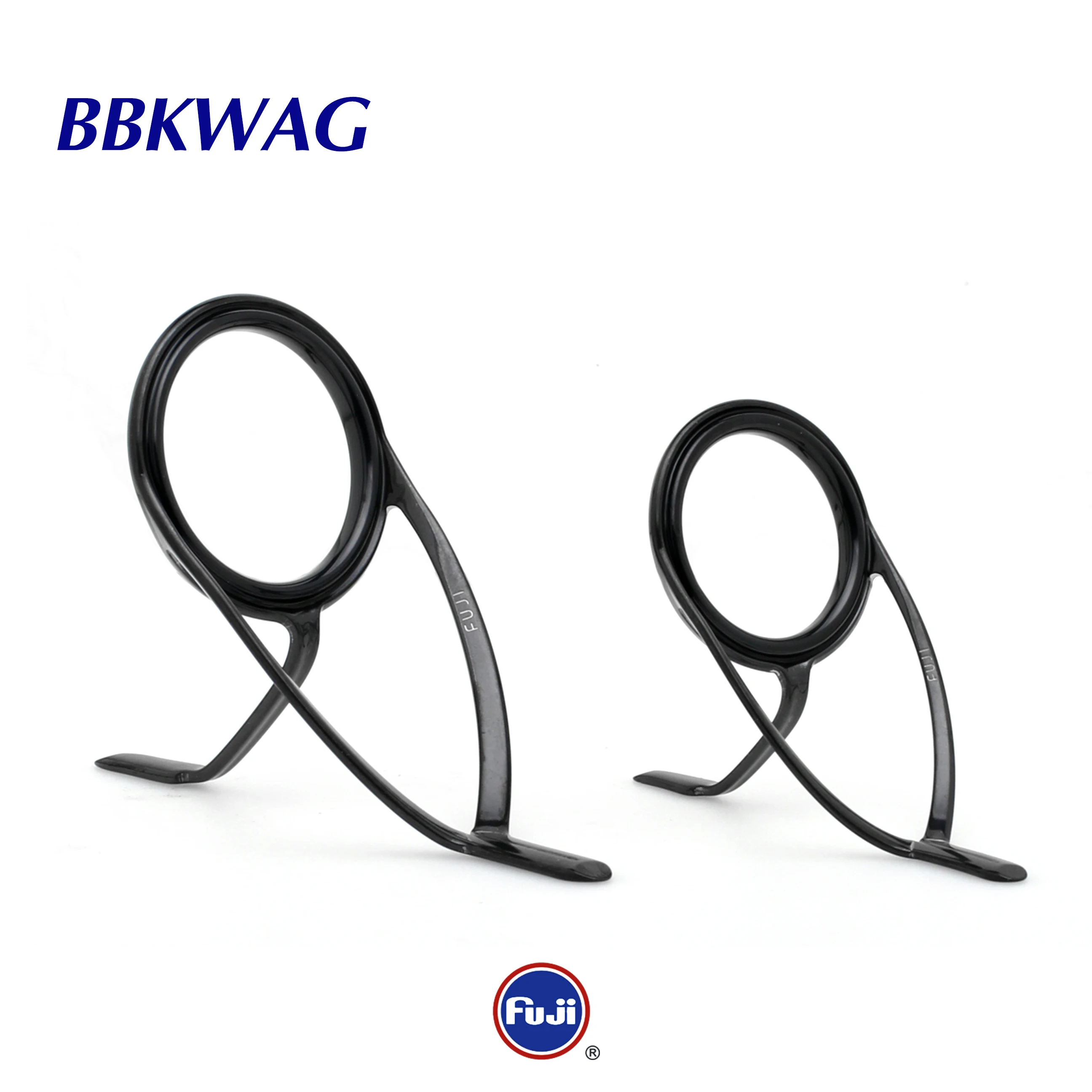 Original Fuji Guide BBKWAG ALCONITE Ring Mold Black Stainless Steel Frame for Spinning and Casting Fishing Rod Builder