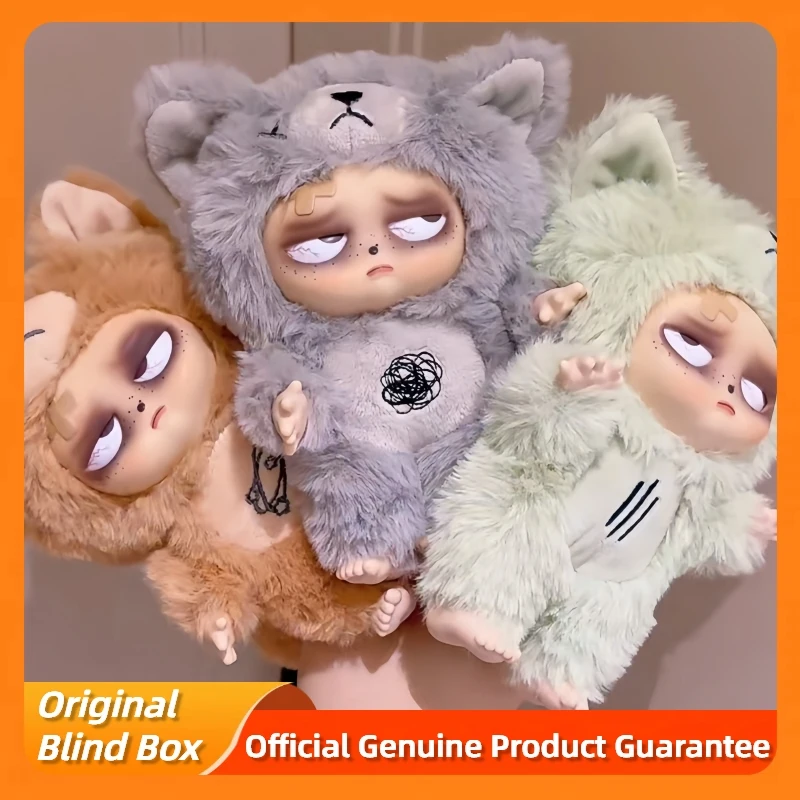 

Оригинальная слепая коробка без рукавов серии Grumpipi, милые виниловые куклы с лицом, сумка для догадок, подвески, загадочный декор, модные игрушки, подарок для девочек