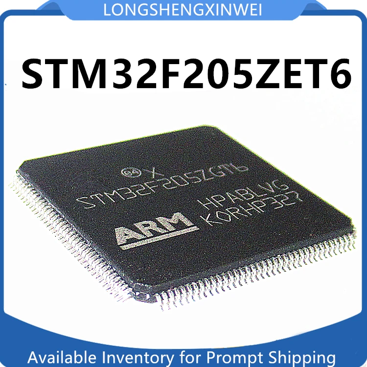 1PCS Original STM32F205ZET6 LQFP-144 Cortex-M3 32-bit Microcontroller MCU