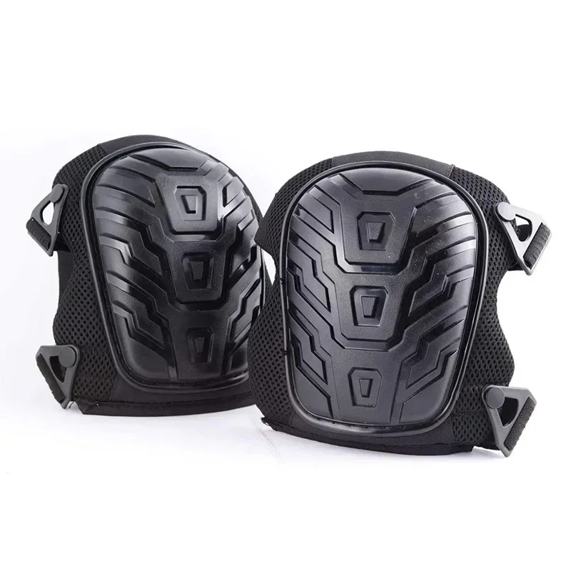 

Professional Knee Pads for Work; Gardening & Construction Double Straps and Adjustable Clips;Industrial Heavy Duty Tactical