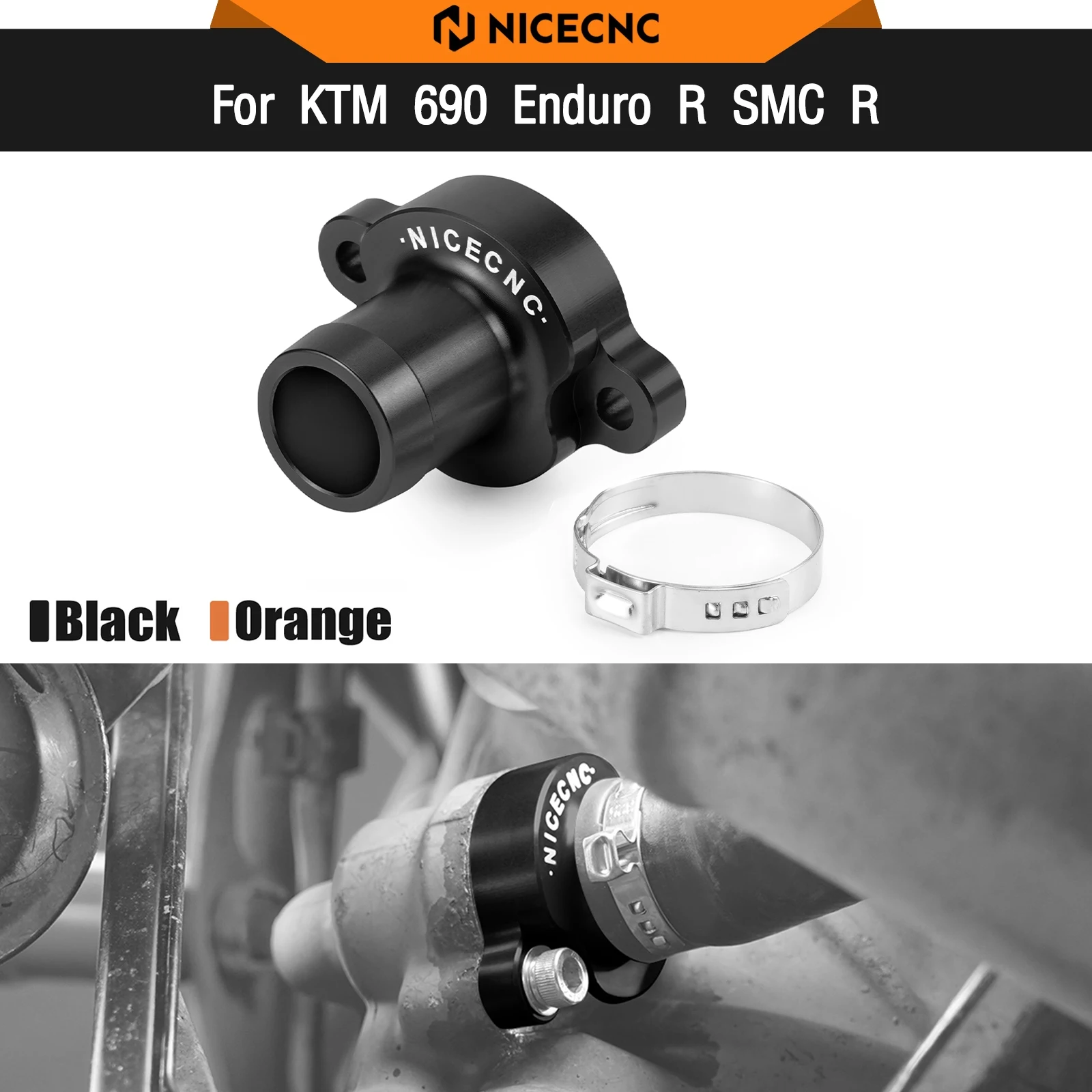 

For KTM 690 Enduro/R SMC/R 690 Duke/R 2008-2025 Thermostat Housing Cover For Husqvarna 701 Enduro/Supermoto GasGas 700 SM/ES