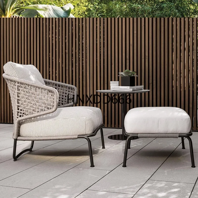 Outdoor sofa courtyard combination villa garden waterproof and sunscreen