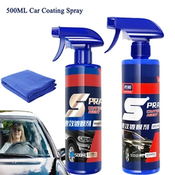 120/500ml Car Ceramic Coating Nano Super Hydrophobic Protection Polishing Spraying Quick Coat Glass & Paint Care