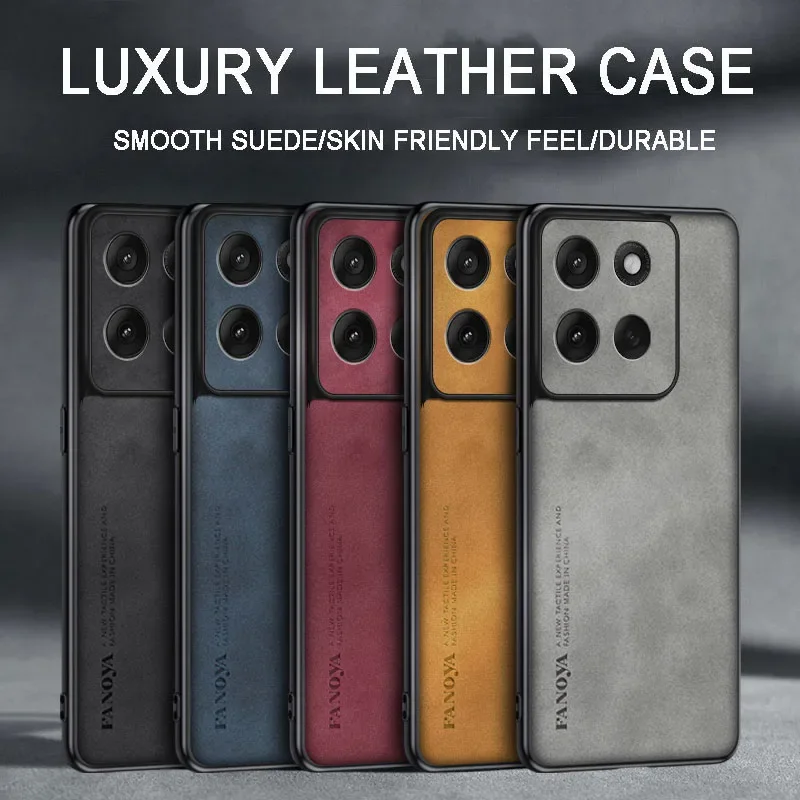 حافظة جلدية واقية للهاتف لهاتف موتورولا G86 حافظة مضادة للصدمات غطاء صديق للبشرة موتو G06 G67 باور فوندا موتو G100 2025