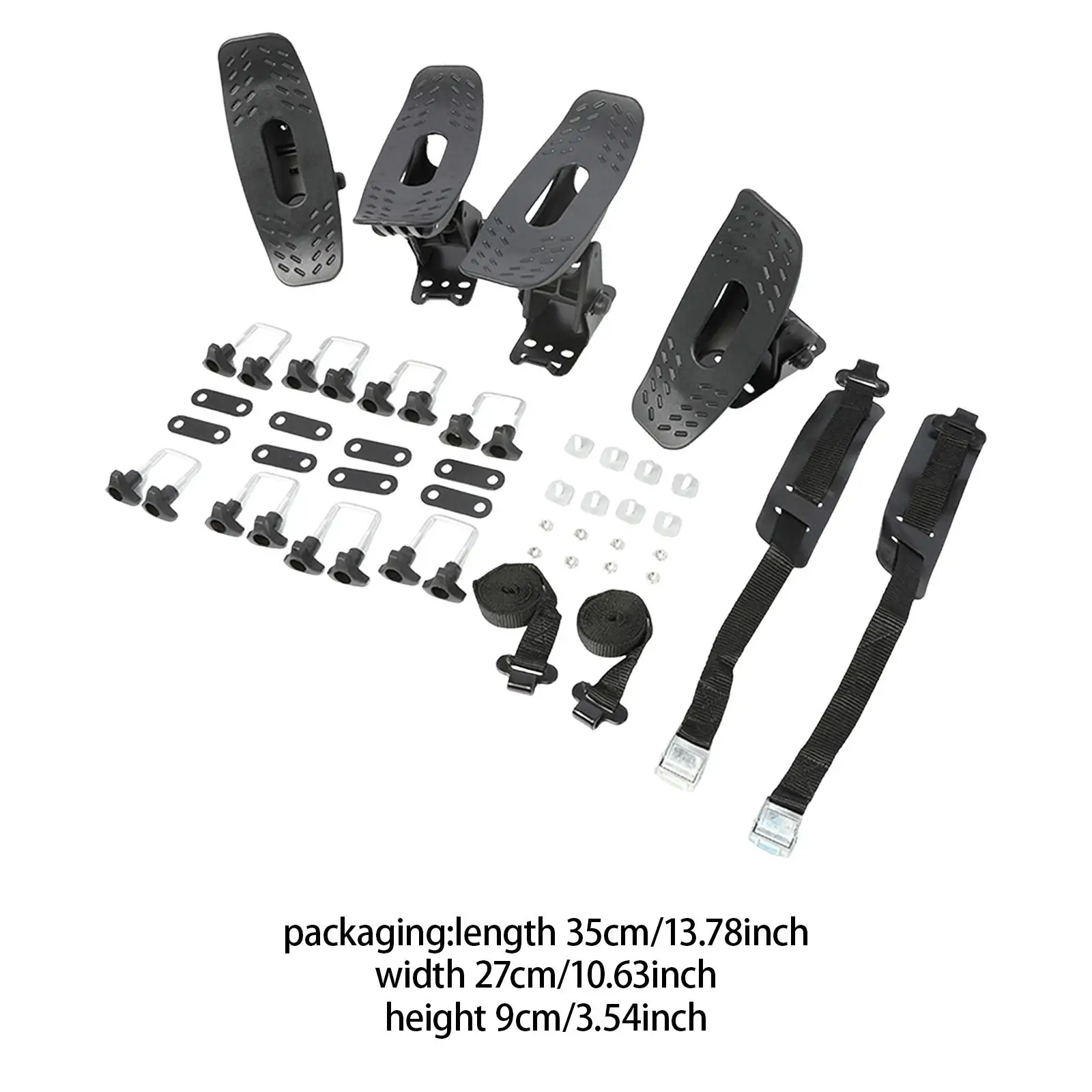 رف سقف كاياك سهل التركيب، حامل مرن على شكل قارب، لوح ركوب الأمواج #6
