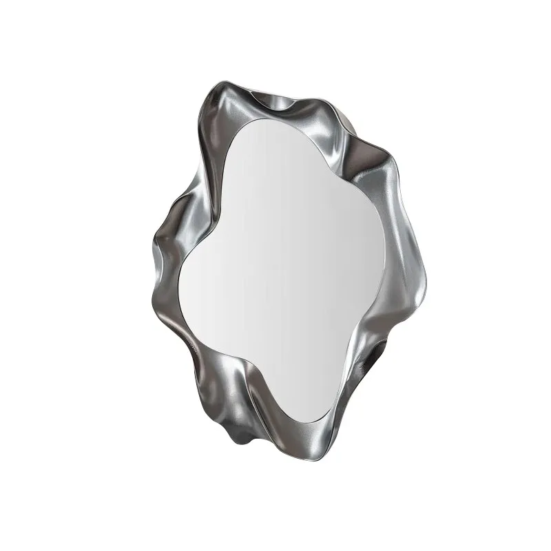 

Y Light роскошное креативное зеркало неправильной формы, художественное украшение для гостиной, зеркало для ванной комнаты, настенное зеркало