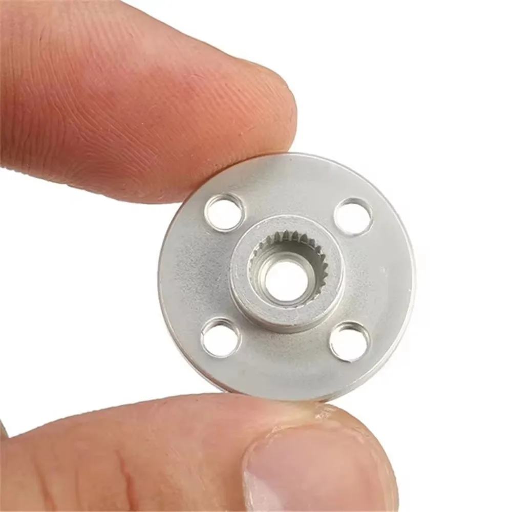 Staffa di montaggio servo rotondo 25T per pezzo di ricambio servo biassiale robot originale per supporto servo robot fai da te