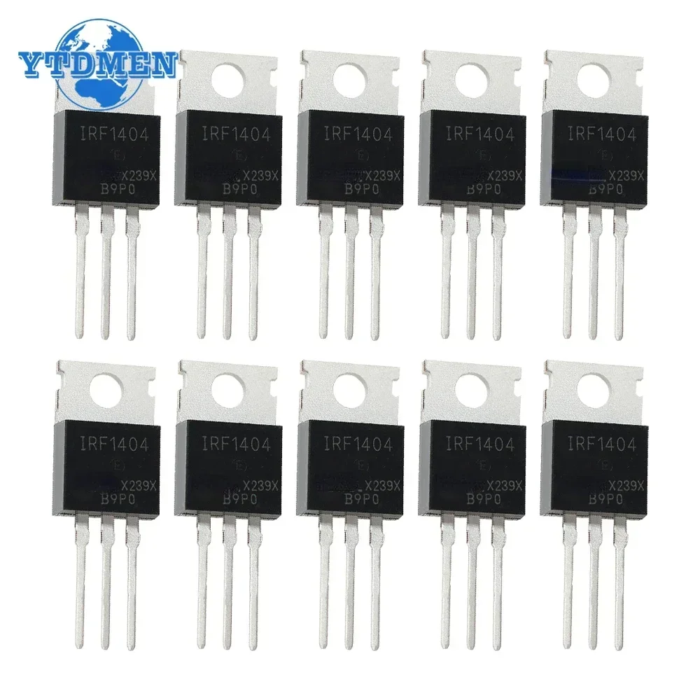 10PCS Transistor MOSFET IRF530N IRF1404 IRF1405 IRF4905 IRF540N IRF630N IRF9540 IRF640 IRF840 TO-220 Field-Effect Transistors