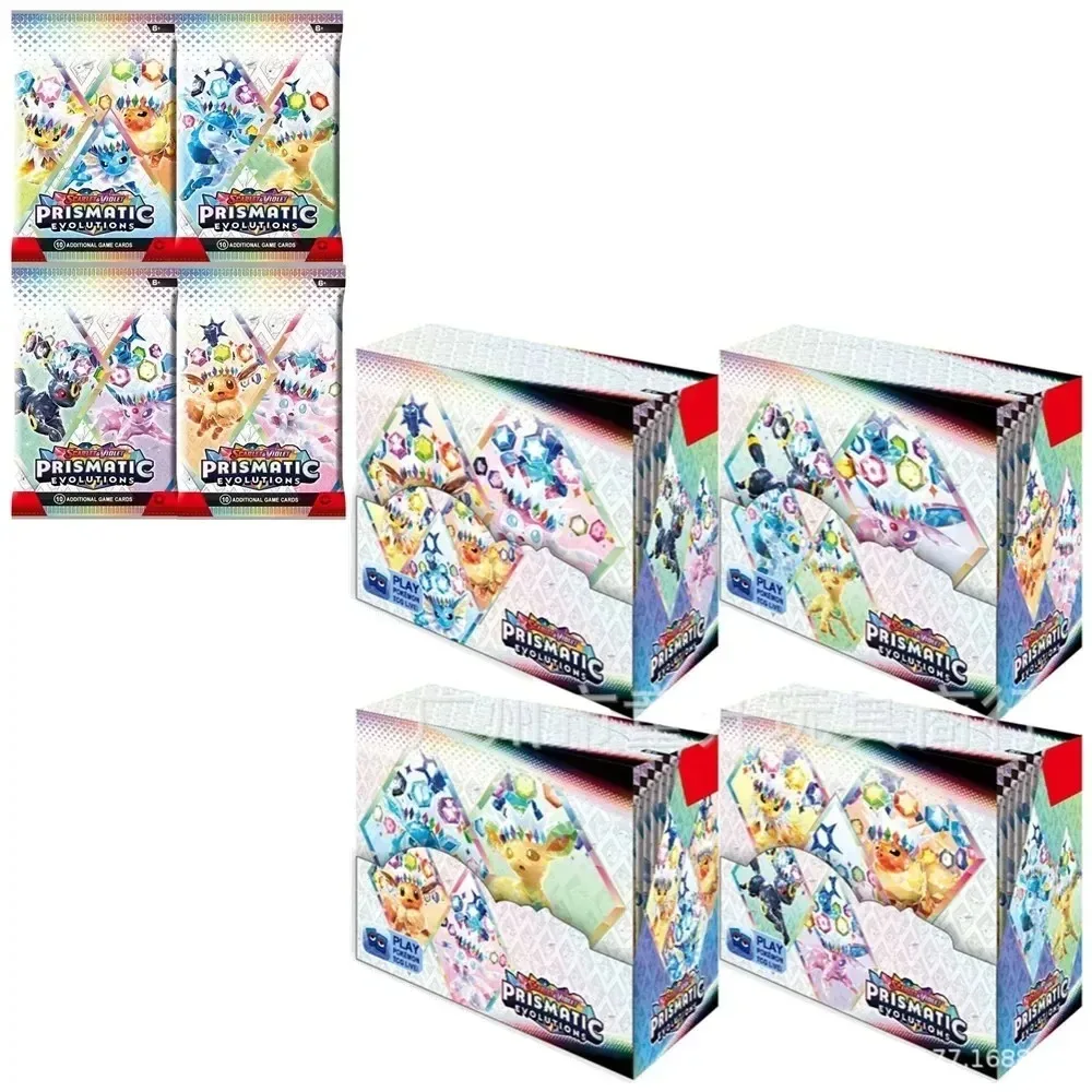 

fun English 36 Packs Pokémon TCG: Scarlet & Violet Etsncelles Evoving Skies 151 BATTLE Flames Booster Box Battle Card