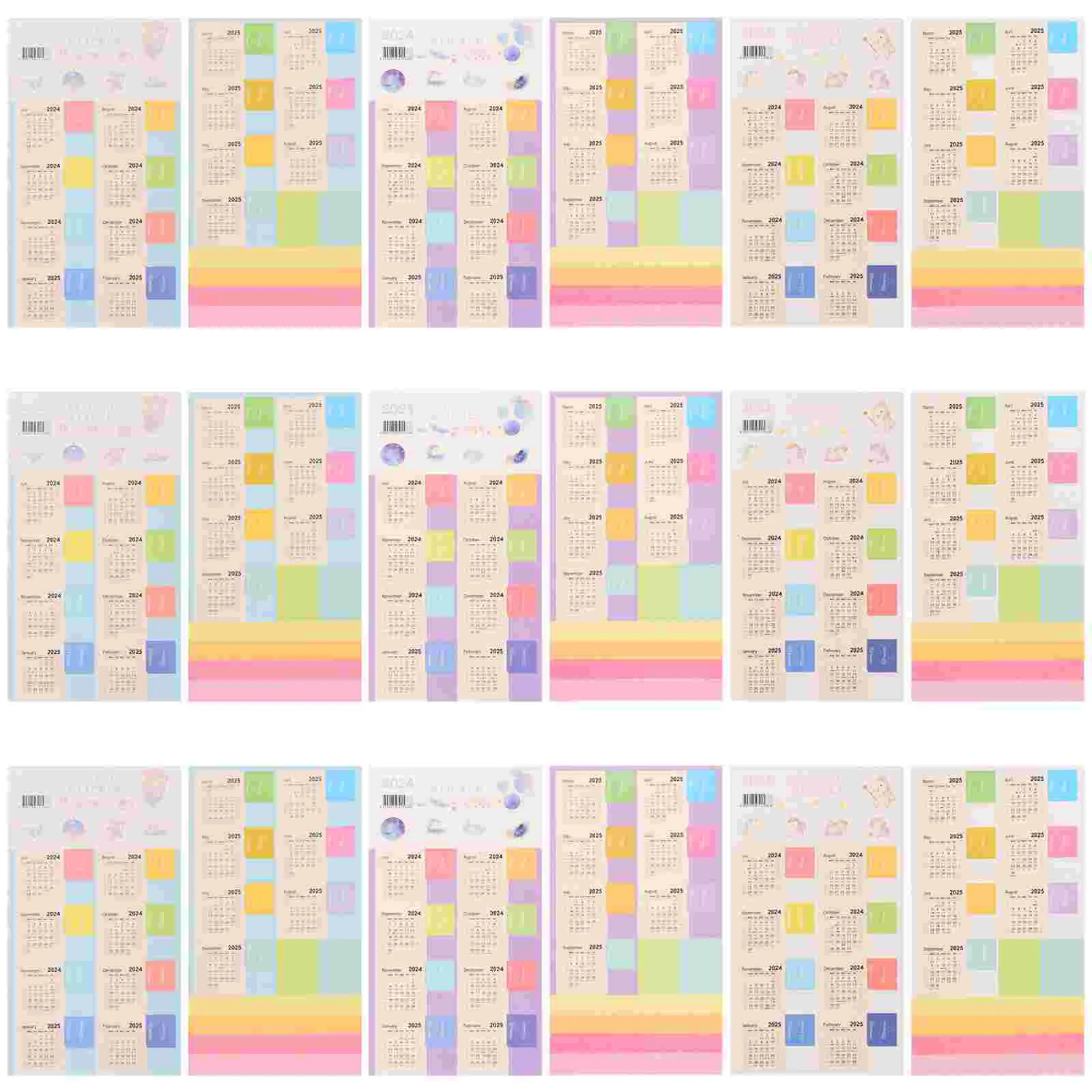 

Year Calendar Index Sticker Monthly Dividers Planner Stickers Tabs Label Mini Calender