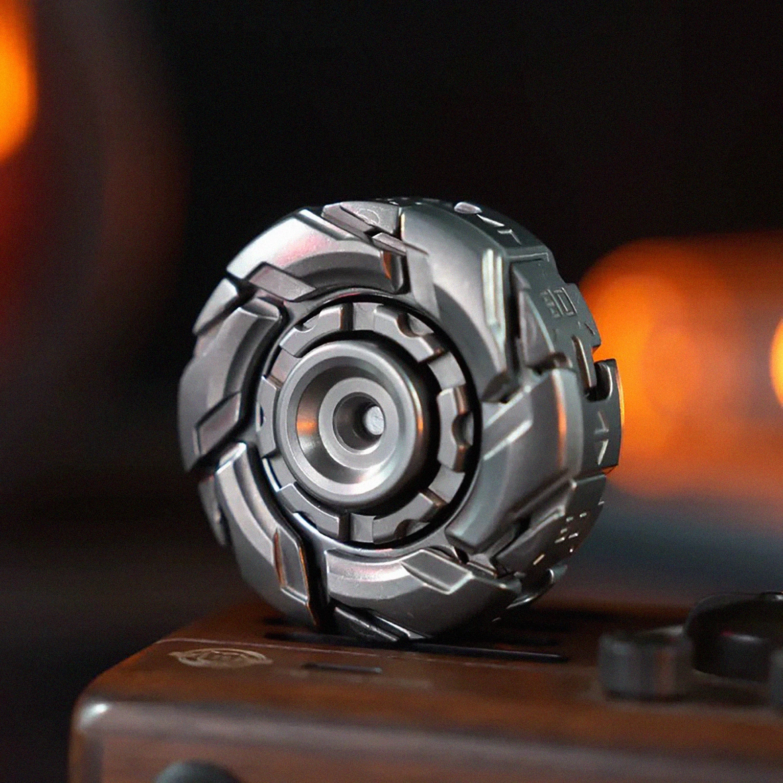 Nuovo EDC Acciaio Inossidabile Cranky 08 Fidget Spinner Sollievo dallo stress Giocattolo anti-ansia per adulti e bambini Affila l'intelligenza della concentrazione