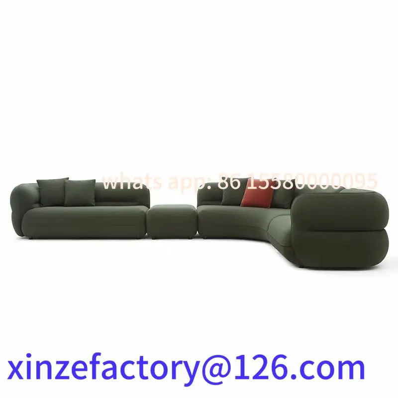 

Customizable Cream Bobble Ball Sofa Italian