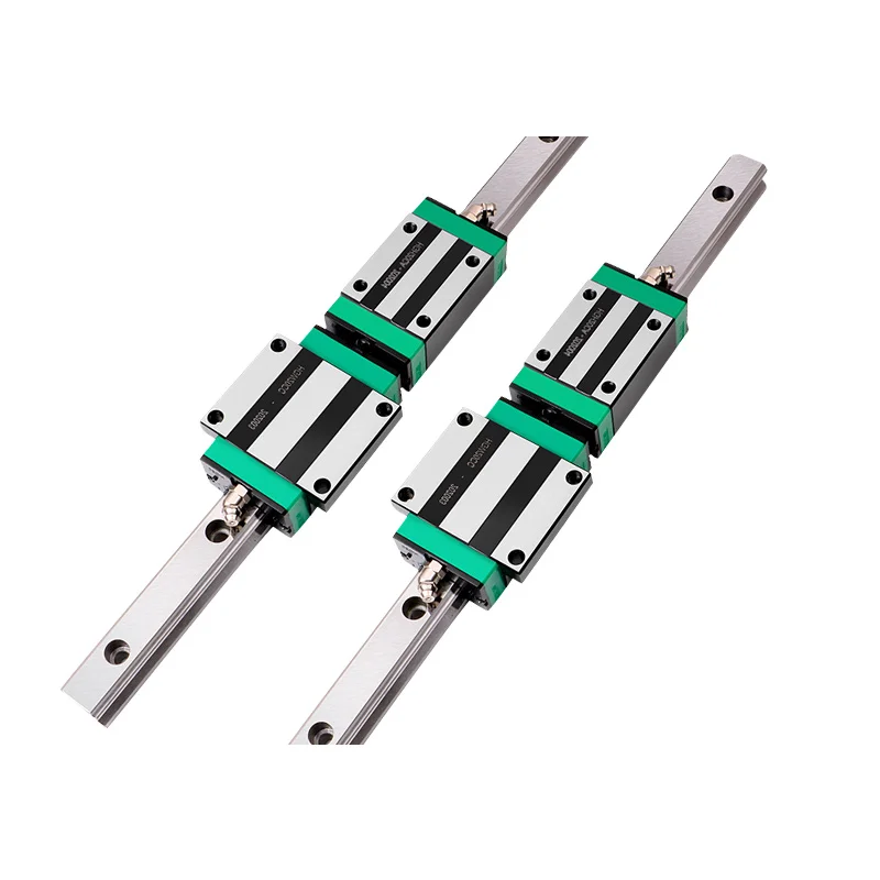 

Linear rail HGR15 /20 / 25 2pcs Linear Guide Rail + 4pcs Linear Block Carriage HGH...CA or HGW...CC for CNC