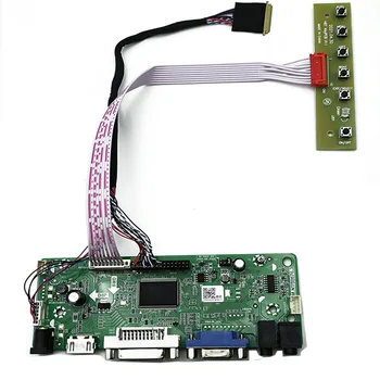 New Control Board Monitor Kit LTN156AT35 LTN156AT35-T01 HDMI+DVI+VGA LCD LED Screen Controller Board Driver Lvds 40Pins Panel