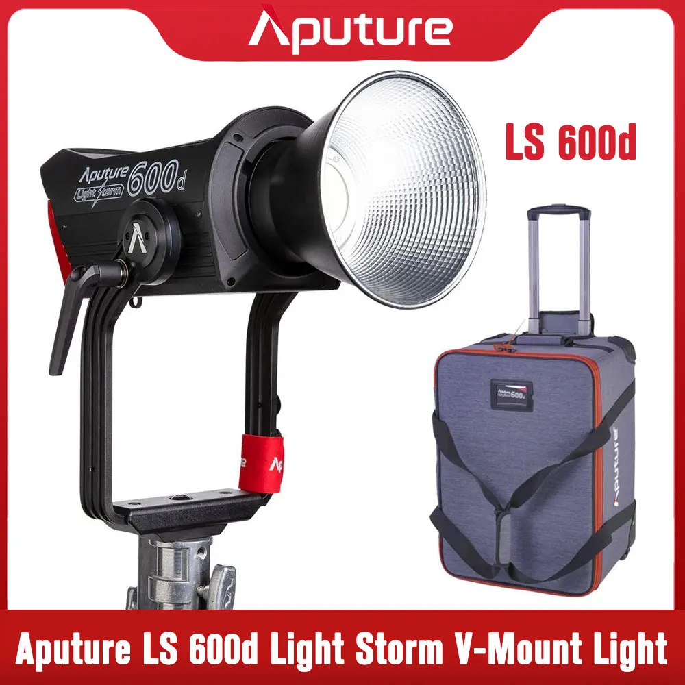 Aputure LS 600d Light Storm V-Mount 600W Professional Video Lamp Photo Daylight COB LED Studio Video Light