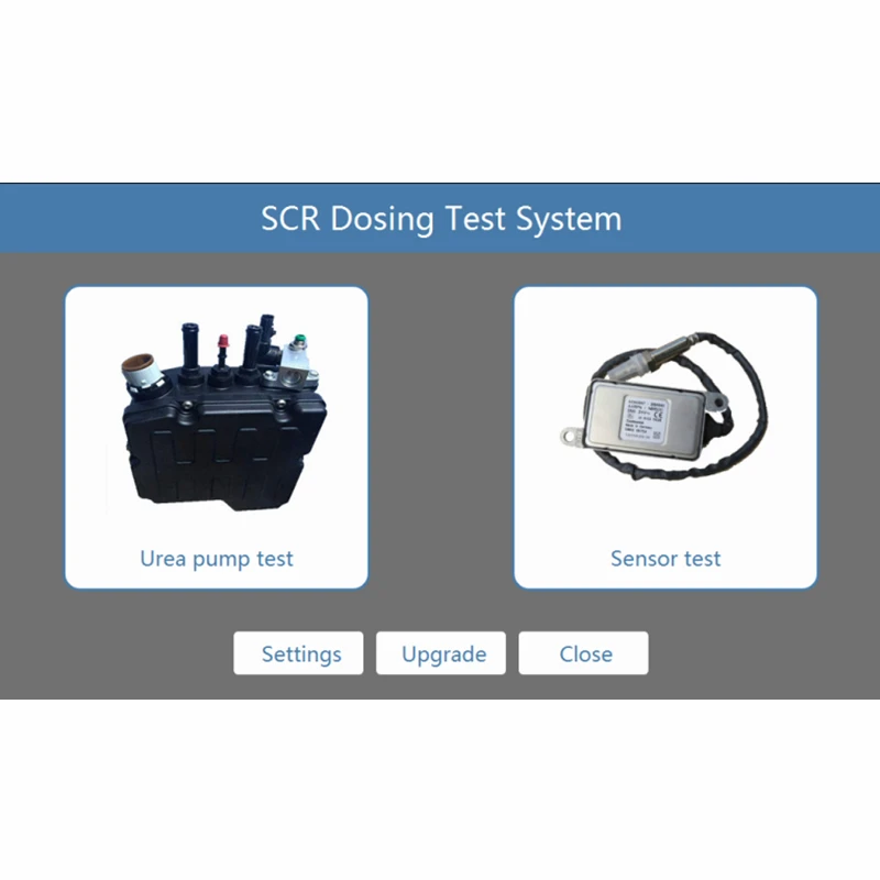 New! SCR-08 Urea Pump and Sensor Tester SCR Dosing Test System for Bosch Cummins Tenneco Emitec