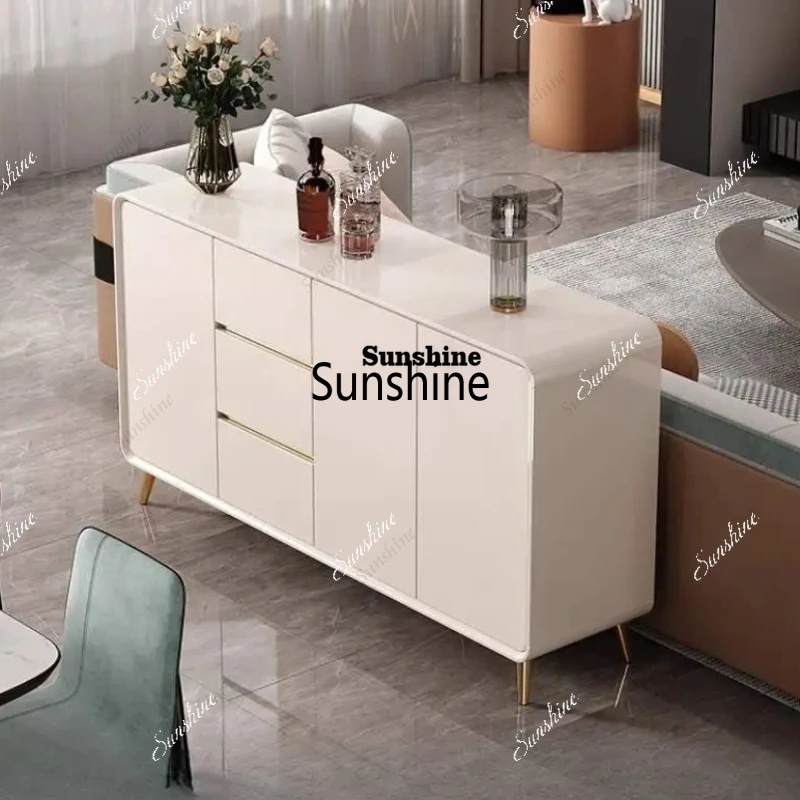 White Senior Sense Living Room Cabinets Rustic Drawers Space Saving Cabinets Modern Narrow Gabinete De Almacenamiento Furniture view 5