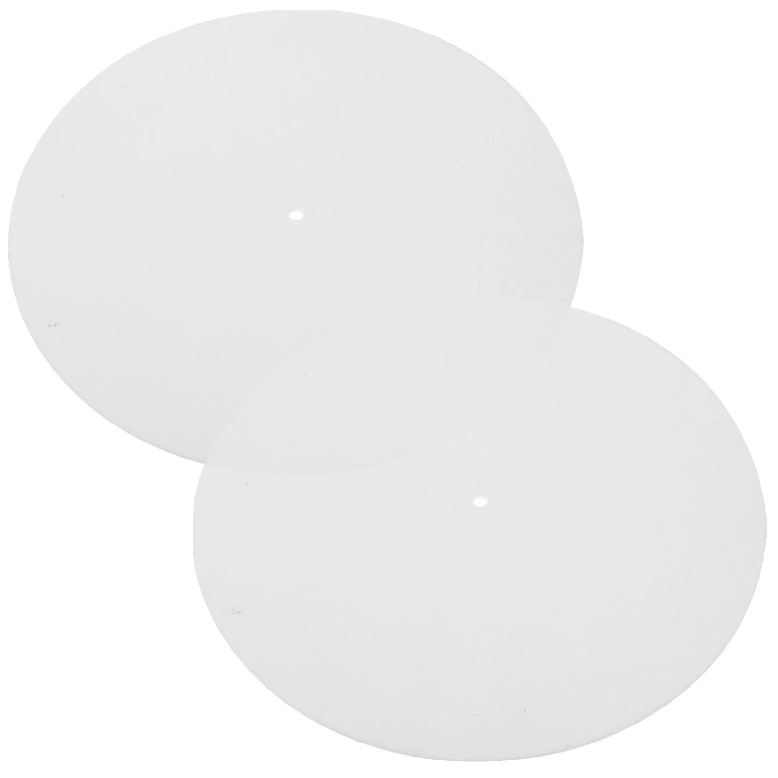 

2pcs Vinyl Record Mats Turntable Felt Anti-Slip Protective Pads Noise Reduction Vibration Control Soft Durable Long Lasting