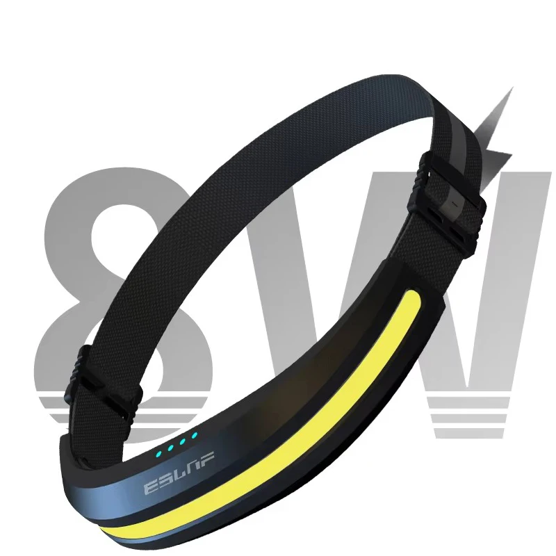 400 루멘 USB 충전식 낚시 러닝 헤드램프 초강력 자전거 사이클링 반려견 산책용 COB LED 헤드램프