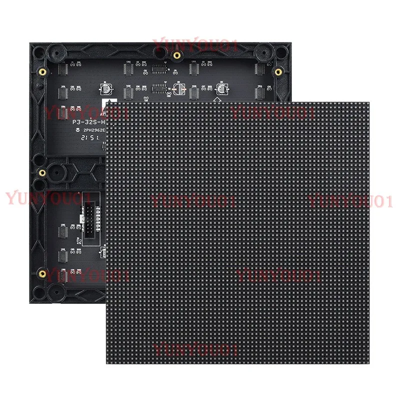 Dot matrix display RGB full color LED brightness adjustable HUB75 interface DIY screen can be cascaded