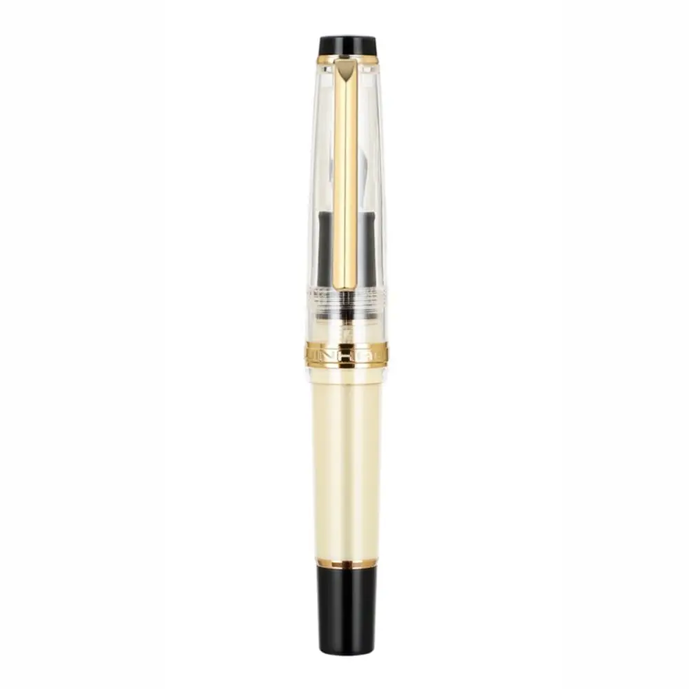 Luxury Portable Mini Fountain Pen Extra Fine Nib Short Pocket Writing Pen Acrylic EF F Nibs Ink Pens Stationery