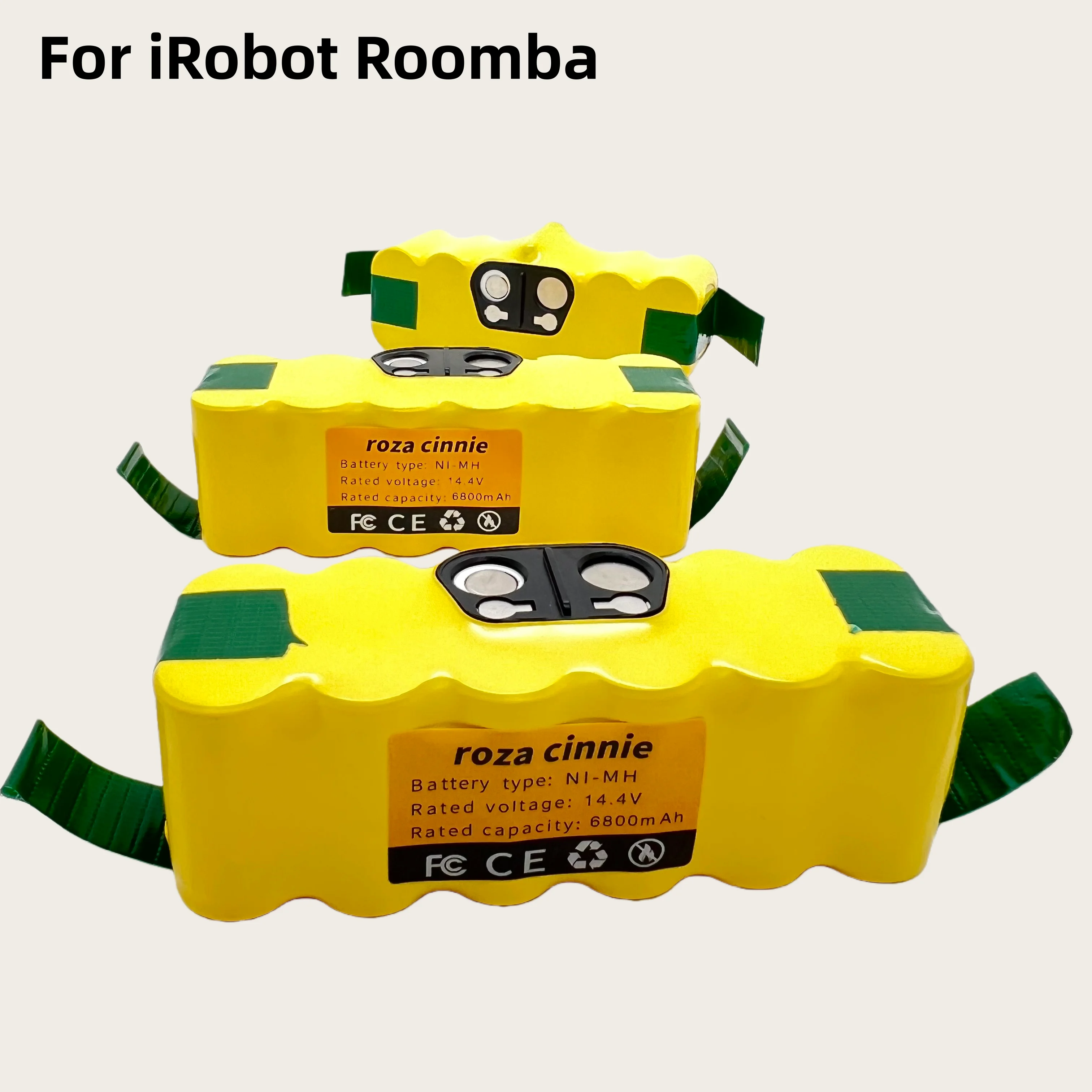 بطارية 14.4 فولت لبطارية آي روبوت رومبا 5200 مللي أمبير في الساعة لبطارية آي روبوت رومبا 500 600 700 800 900 سلسلة 14.4 فولت 620 650 770 780 580 #1