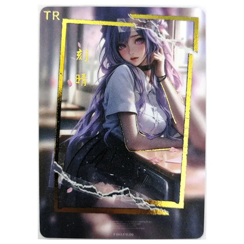 Cartes à collectionner Anime Goddess Story Rare TR, Rem, Tanza, Mona, Daki, Cynthia, Hyuga, HinMirec, CHRISTAO, jouets pour garçons, cadeau d'anniversaire