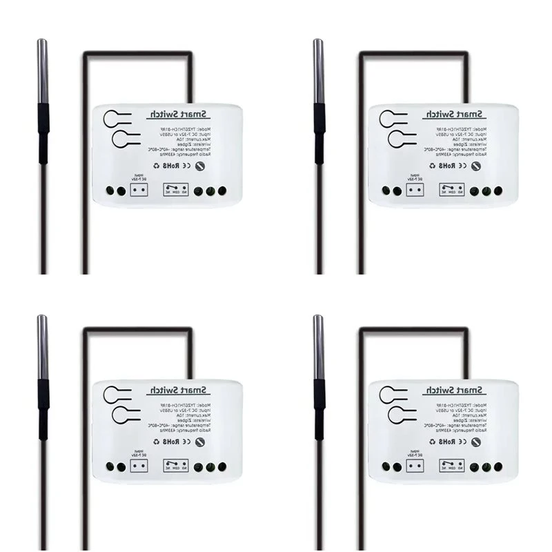 at12-4x-tuya-smart-zigbee-switch-with-temperature-sensor-passive-dry-contact-zigbee-relay-work-with-home-assistant-dc-7-32v