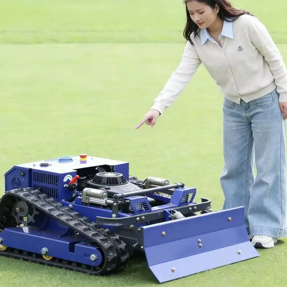 

Customized NEW Electric Wireless Robot Lawn Mower Smart Self Charging Obstacle Avoidance Remote Control for Garden Villa