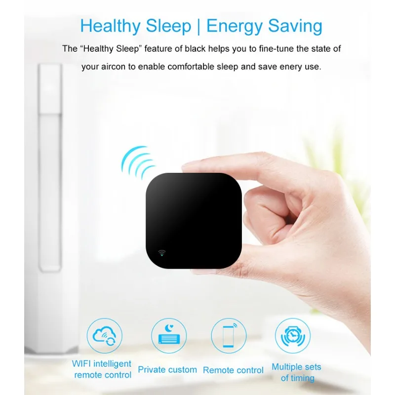 Tuya Smart IR Remote One-key Control TV Air Conditioner Set Top Box