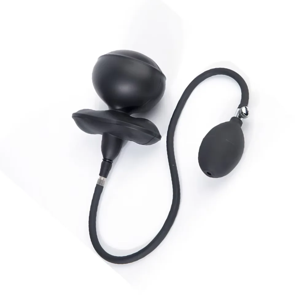 BDSM Sex Toy Inflatable Silicone Gag Mouth Plug with Detachable Pump for Man Woman Couple LGBT Sex Game Play Restraint Slave Gag