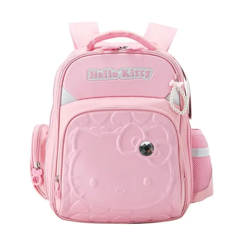 

Sanrioed Hello Kitty Anime Cute Large Capacity Children Backpack Schoolbags Student Cartoon Shoulder Bag Travel Gift for Friend