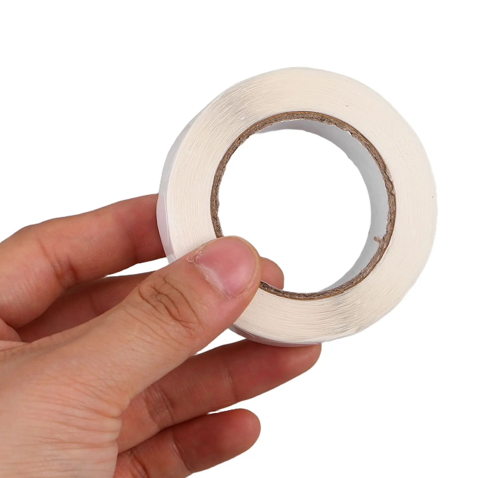 1000 шт. водонепроницаемые маркировочные этикетки 13 мм, белые круглые бирки для кодирования промышленного использования, сильная адгезия, легко снимается