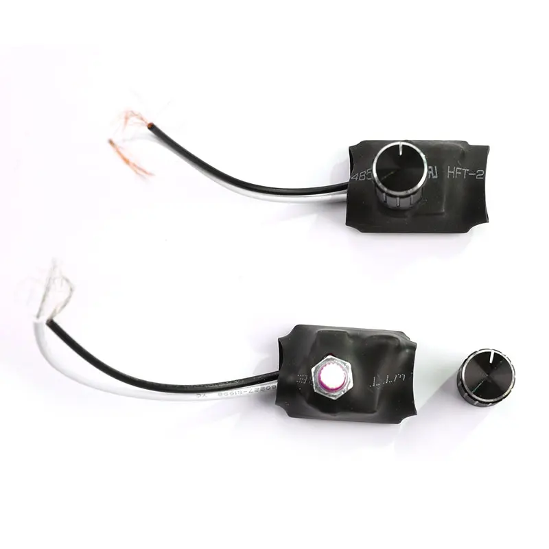 

Black tone table lamp full range dimmer rotary switch knob switch 1A 3A