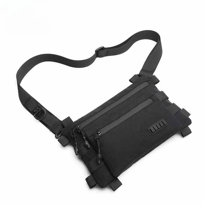 

New men's shoulder bag, casual waterproof men's small satchel.