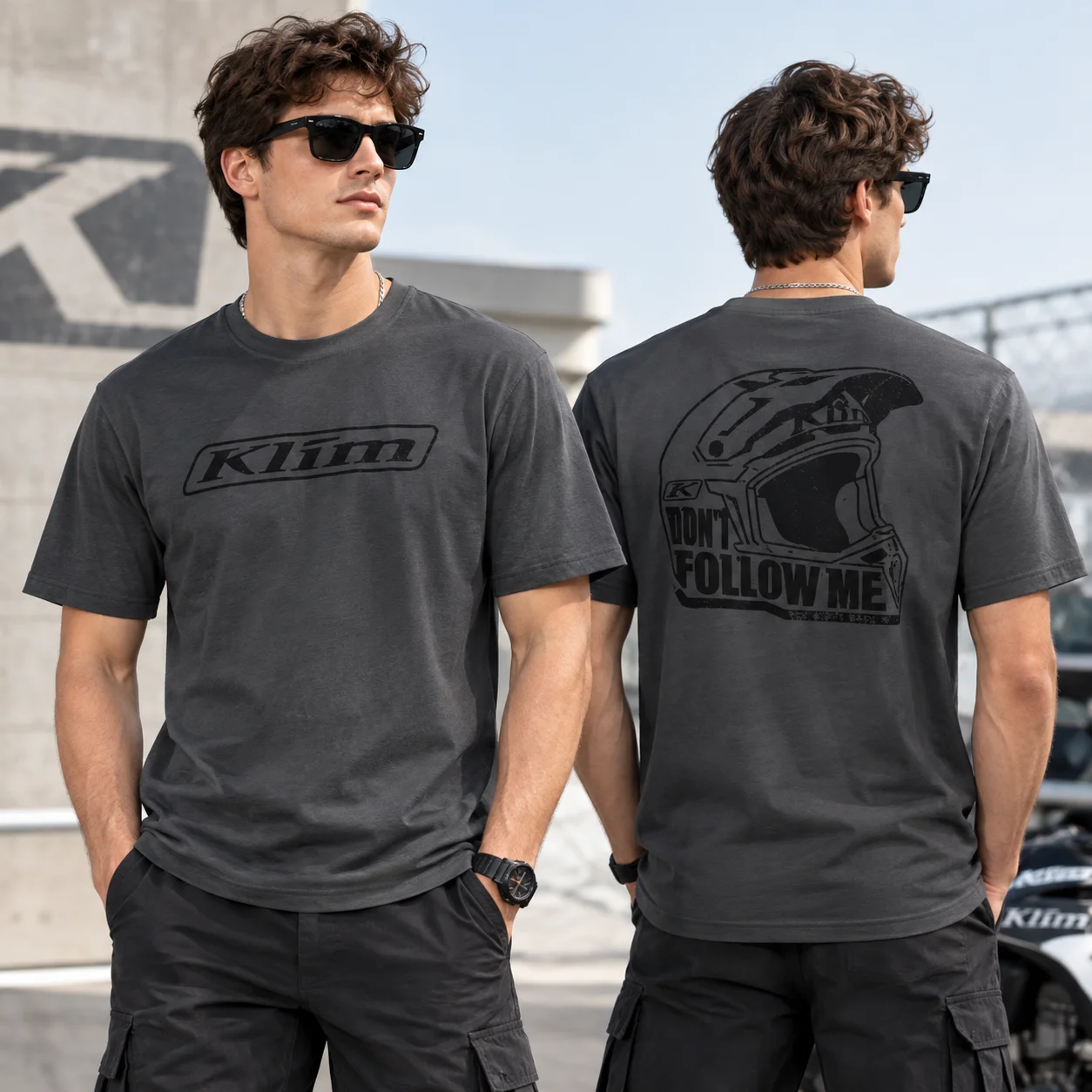 2026 New Motorcycle Printed T-shirt Is Suitable for Loose and Casual Short-sleeved Men's and Women's Sportswear Suitable For