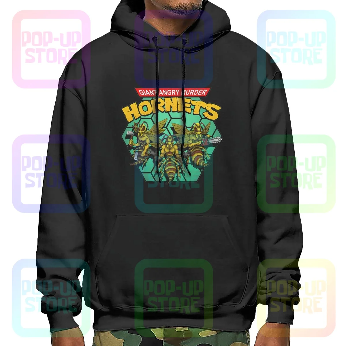 Giant Angry Murder Hornets Parody Hoodie Sweatshirts Hoodies Top Casual All-Match Best Quality